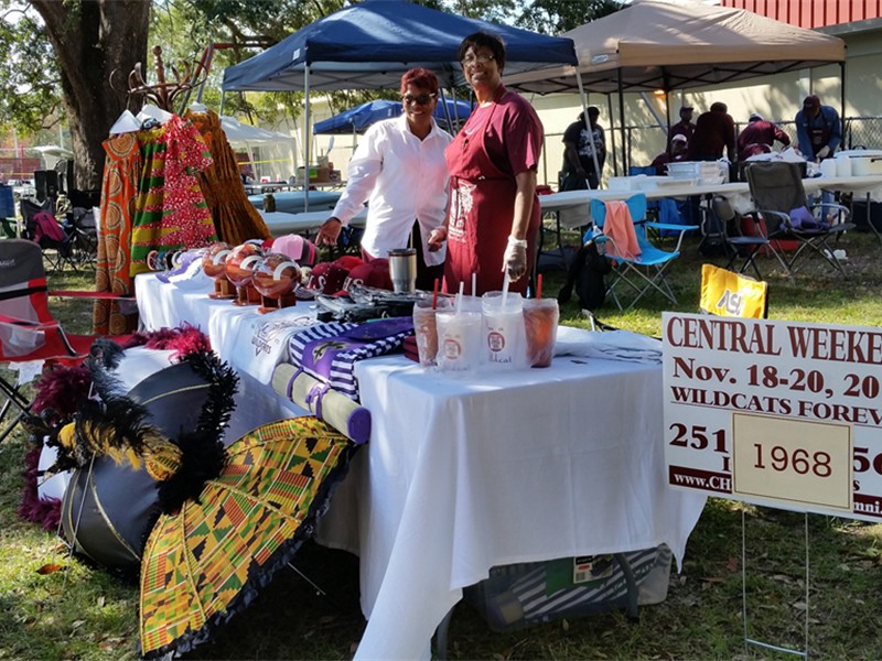 Burnadette McLeod Robinson and Brenda Williams James